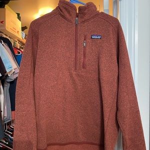 Patagonia Fleece Quarter-Zip Size Large Men’s